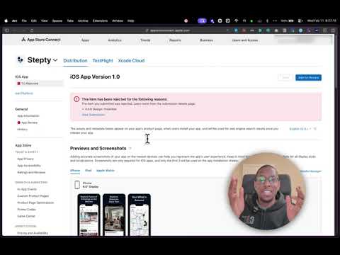 my app got rejected from the app store