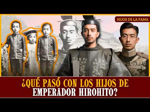 What happened to Emperor Hirohito's children?