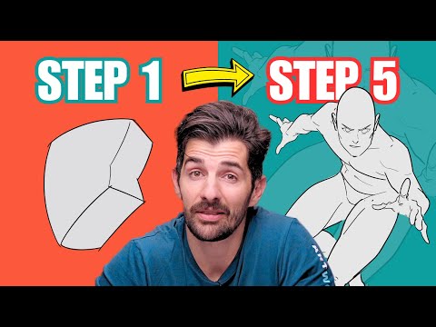 5 Easy Drawing Steps for Dynamic Figures