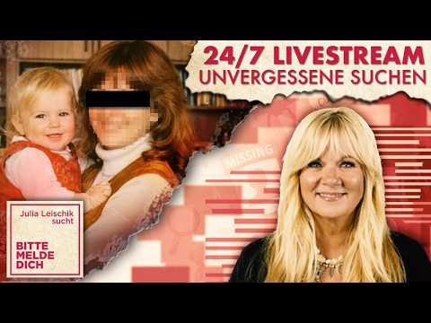 🔴 Die emotionalsten Vermissten-Fälle! | Julia Leischik - Bitte melde dich | 24/7 Livestream