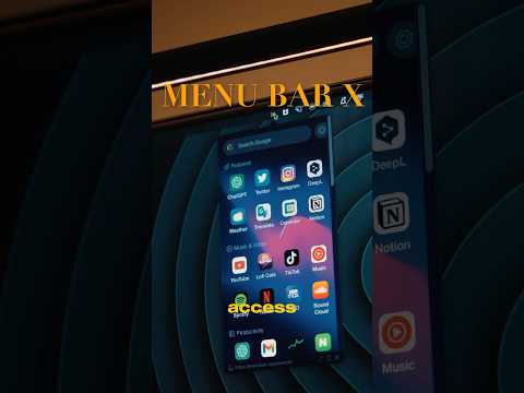Cool Mac Apps: Menu Bar X ✌🏿 #mac #apps #tech