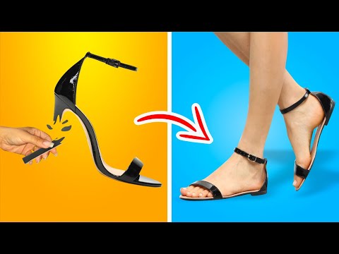 20 Brilliant and Easy Ideas to Transform Old Shoes into New Ones | Ider Alves