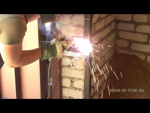 Демонтаж и установка гаражных ворот - часть2