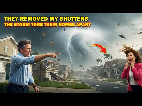 HOA Forced Me to Remove My Hurricane Shutters — Then Screamed When the Storm Tore Their Homes Apart