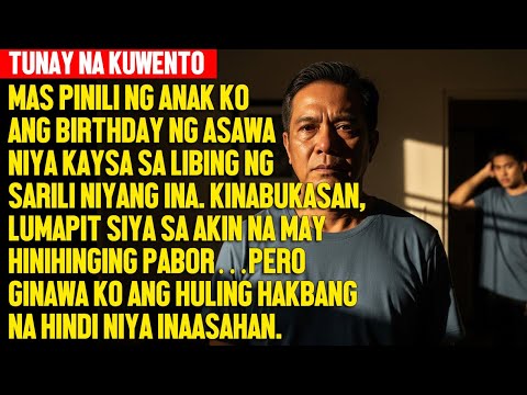 Mas pinili ng anak ko ang birthday ng asawa niya kaysa sa libing ng sarili niyang ina