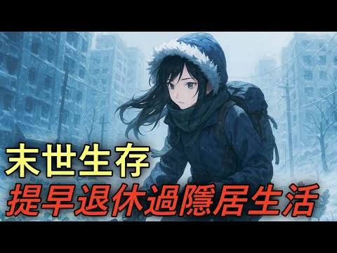 我厭倦了高壓社會，存夠錢我早早退休找了個農地蓋了小地堡囤了物資準備避世，沒想到隱居不到半年極寒末世來了···