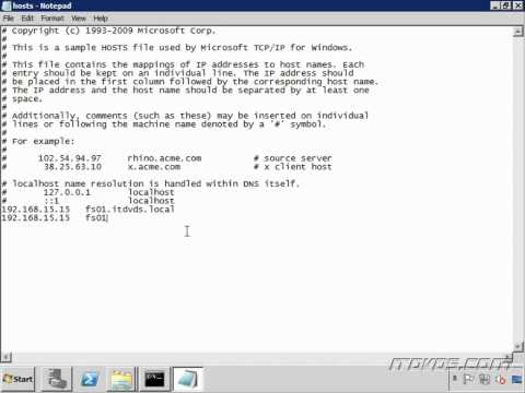 Understanding DNS, LLMNR, and NETBIOS Name Resolution - MCTS 70-642 Training
