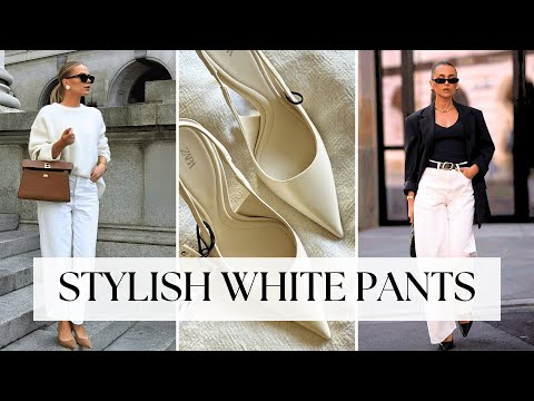 White Pants Styling Hacks |  Chic Pairing Ideas for Women Over 60! #WomenOver60Style