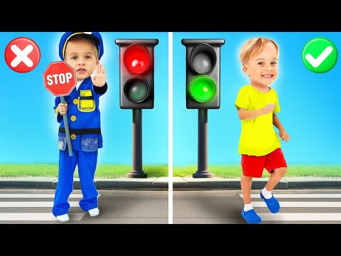 Chris shows rules of the road - Useful stories for kids