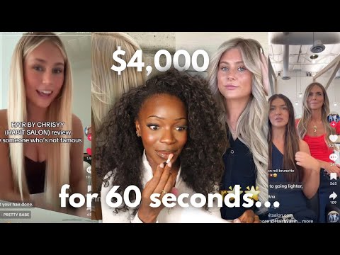 this influencer hair salon only cares about famous girls