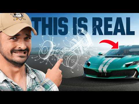 How Ferrari’s Secret ‘Oval Piston’ Engine Could Work