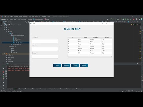 JavaFX CRUD part 2 #coding #javafx #programming