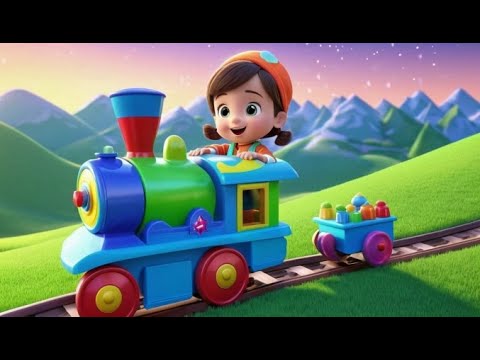 Toy Trains Go Choo Choo Choo | English Nursery Rhyme | Kids Songs | Baby Music