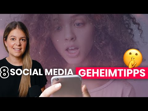 8 Social Media Marketing Geheimtipps 🤫 endlich erfolgreich mit Social Media 🎉