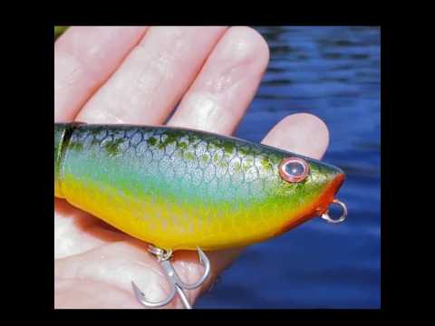 Making and fishing a Plopper Lure #fishing #bassfishing