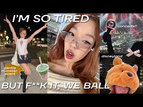 BUSY WEEK IN MY LIFE🐇 kpop concerts, disneyland, influencer event, home makeover, cute nails