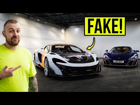 REAL VS FAKE £400,000 MCLAREN FROM TEMU