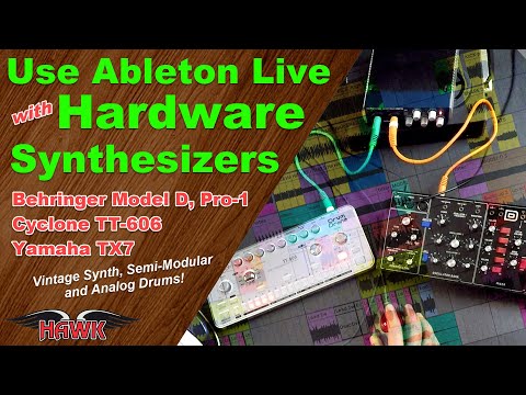 Using Hardware Synths with Ableton Live