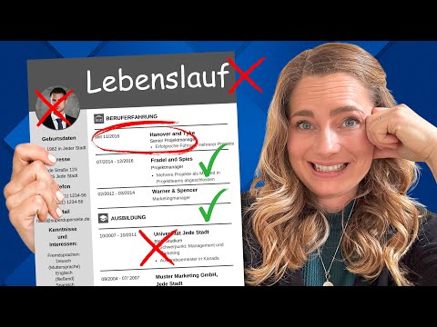 Lebenslauf 2025: Das gehört NICHT mehr rein