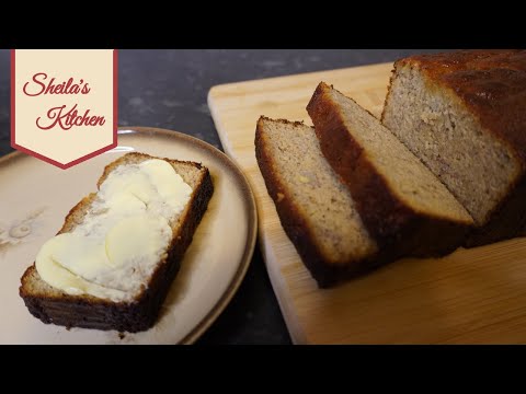 Best ever ground almond banana bread - low carb, refined sugar free