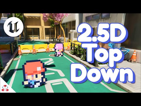 How to make a 2.5D Top Down Game in Unreal Engine -  Full Beginner Tutorial