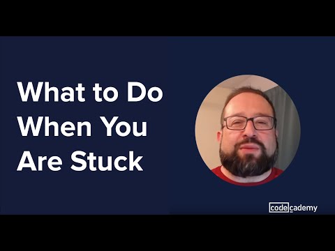 What to do when you are stuck