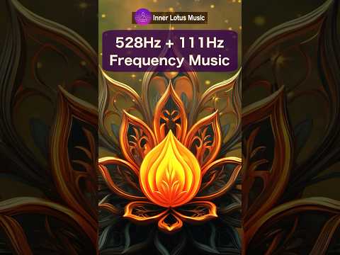 528Hz + 111Hz Positive Transformation & Golden Chakra Healing Meditation Music