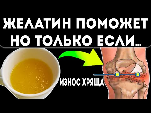 Желатин суставам друг! Вторая молодость суставов. Восстановление хрящей желатином