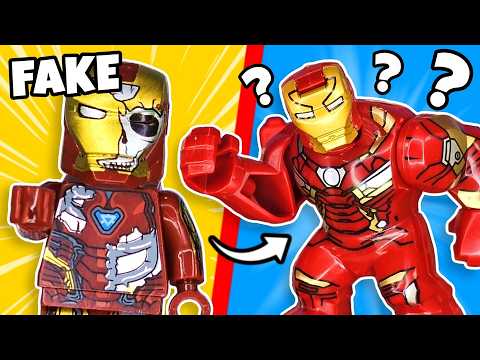 I Built EVERY Iron Man Suit in LEGO!