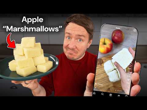 I Tried Turning Apples Into Marshmallows (VIRAL HACK)