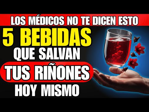 5 Bebidas Naturales que PROTEGEN tus RIÑONES (y cómo prepararlas en casa)