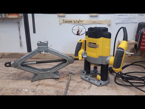 Router table construction / Router table with lift / Simple router table / DIY