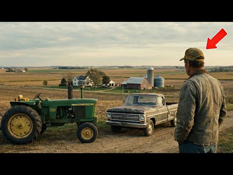 He Thought His Father Had Just Left The Old John Deere And The Ford… BUT The Farm Was Over 700 Acres