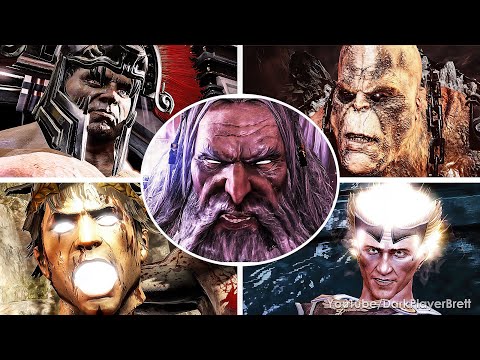God of War 3 Remastered - All Bosses (With Cutscenes) [2K 60FPS] PS4 Pro