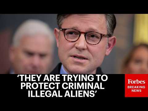 BREAKING: Speaker Johnson Lays Into Dems After They Overwhelmingly Vote Against DHS Funding Bill