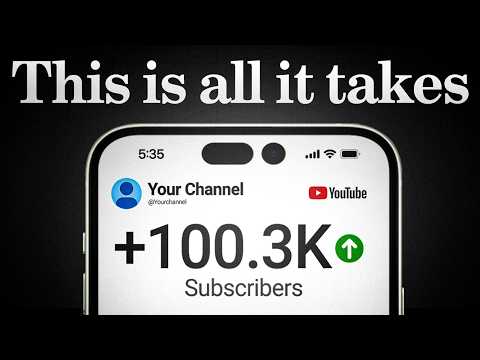 Give Me 17 Minutes, And I’ll Show You How to Get 100K Subs