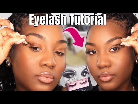 Easy Eyelash Application Tutorial For Beginners!
