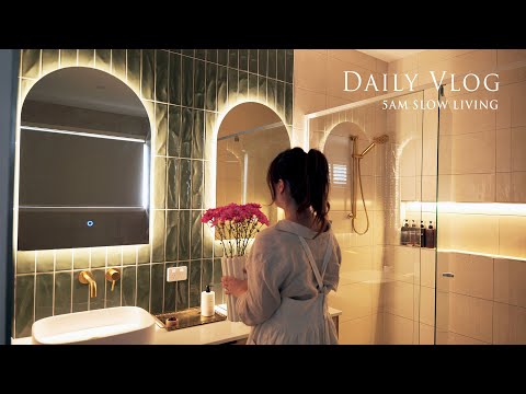 Slow Life in Winter | Cozy 5 AM Routine, Cleaning, Cooking, Relaxing