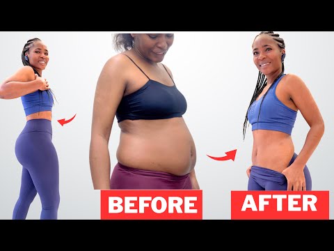 AEROBIC DANCE WORKOUT TO LOSE BELLY FAT FASTER AT HOME