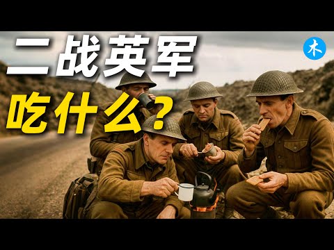 二战英军伙食揭秘：前线英国士兵吃什么？| 三木説