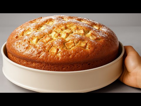 Omas Apfelkuchen in 5 Minuten! Einfach, schnell und superlecker!