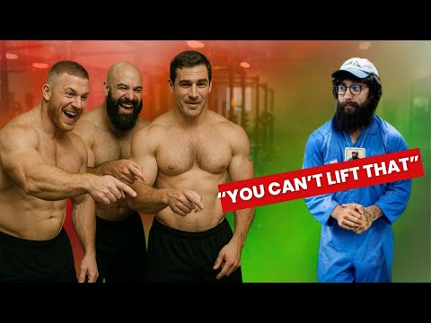 POWERLIFTER Shows Off His CRAZY Strength With A 32KG MOP!