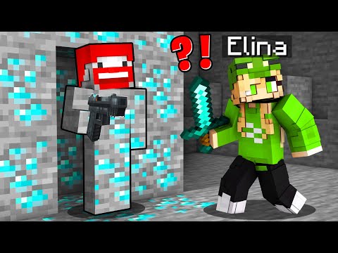 I become a DIAMOND KILLER in Minecraft Killer