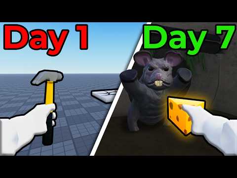 I Made a Roblox Horror Game in 1 Week!