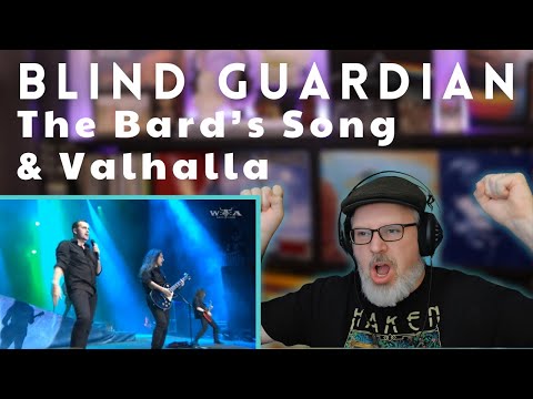 Classical Composer reacts to BLIND GUARDIAN: The Bard's Song (In The Forest) & Valhalla (Live)