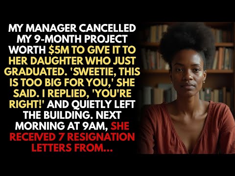 Boss Gave My $50M Project To Her Daughter. She Didn't Know The Investors Only Funded Me