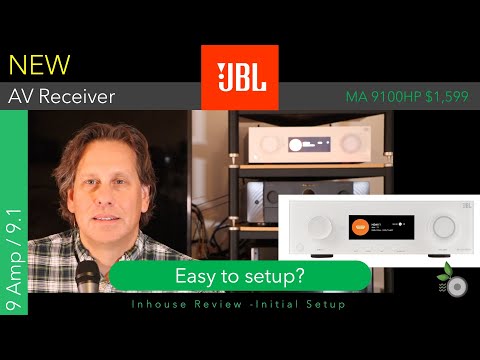 New JBL MA9100HP AV Receiver- Part 1 Setup Review
