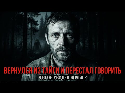ВЕРНУЛСЯ ИЗ ТАЙГИ И ПЕРЕСТАЛ ГОВОРИТЬ: Что он УВИДЕЛ НОЧЬЮ?