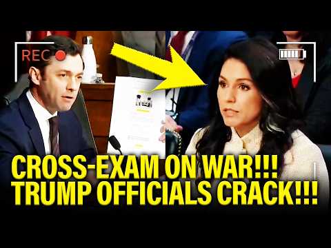 TOP Trump Officials COLLAPSE under CROSS-EXAM on WAR!!!
