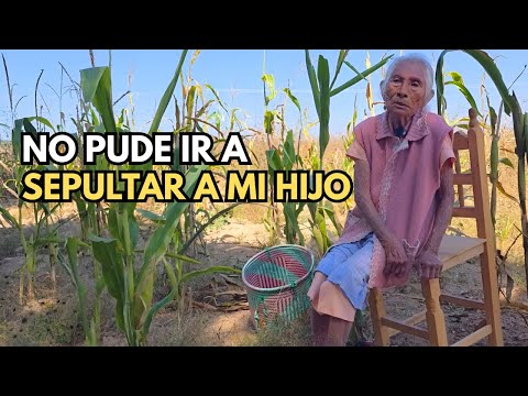 "No pude ir a sepultar a mi hijo 😞"